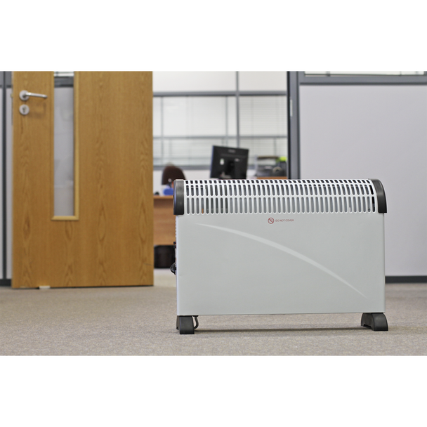 Sealey CD2005 │ Convector Heater with 3 Heat Settings Thermostat 2000W/230V