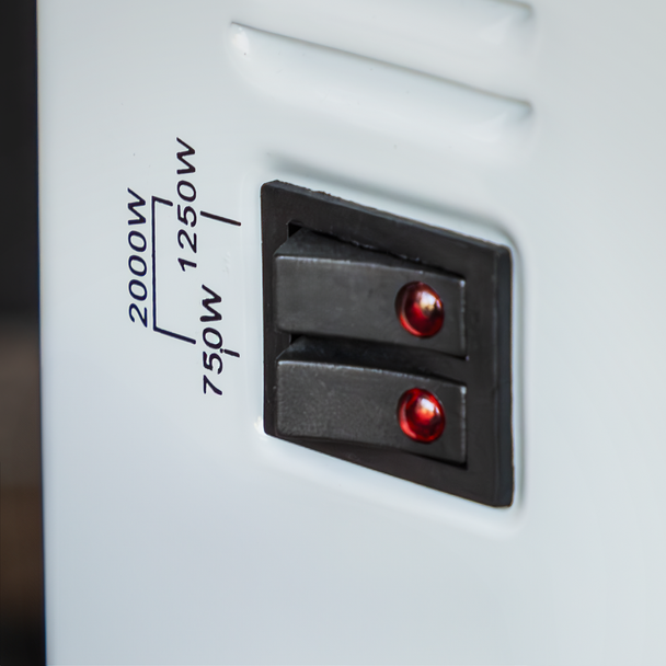 Sealey CD2005 │ Convector Heater with 3 Heat Settings Thermostat 2000W/230V