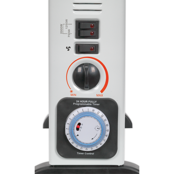 Sealey CD2005TT │ Convector Heater with Turbo, Timer & Thermostat 2000W/230V