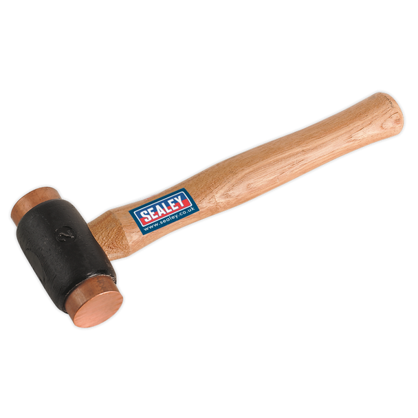 Sealey CFH03 │ Premier Copper Faced Hammer with Hickory Shaft 2.75lb