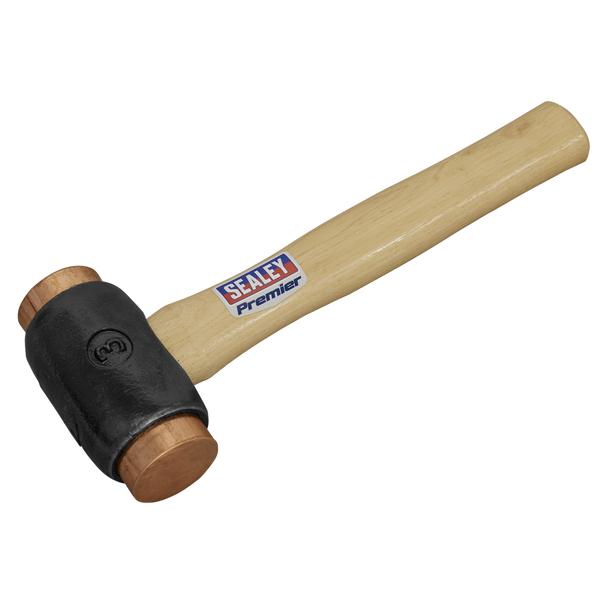 Sealey CFH04 │ Premier Copper Faced Hammer with Hickory Shaft 4.3lb