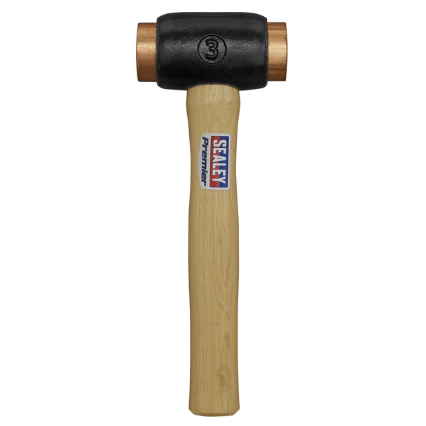 Sealey CFH04 │ Premier Copper Faced Hammer with Hickory Shaft 4.3lb