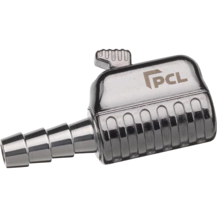 PCL CH2K01 | Tyre Valve Connector, Straight, Swivel, 8mm i/d Hose Tailpiece, Open End