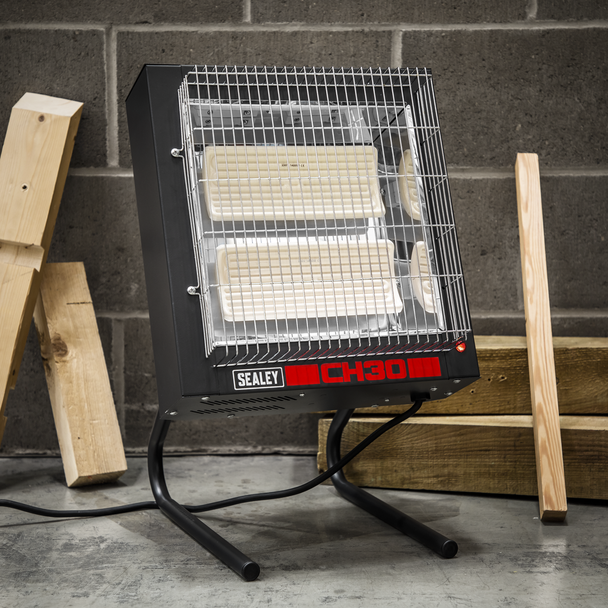 Sealey CH30 │ Ceramic Heater 1.4/2.8kW 230V