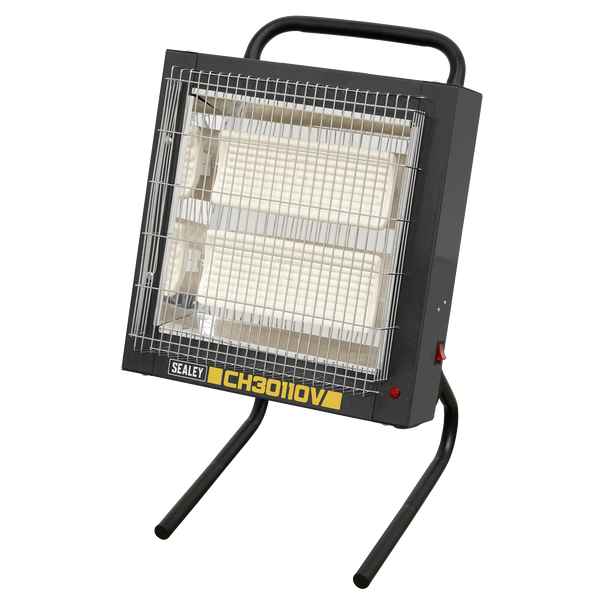 Sealey CH30110V │ Ceramic Heater 1.2/2.4kW,110V