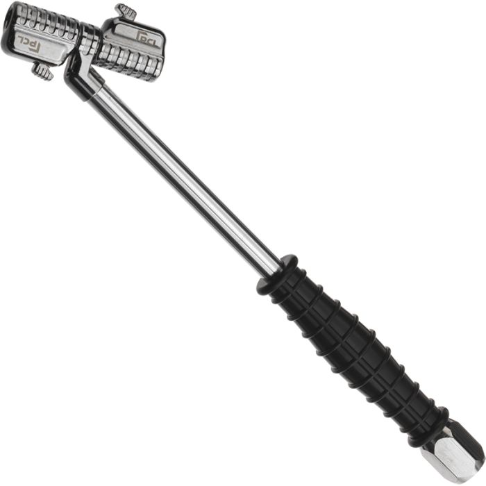 PCL CH3A01 | Tyre Valve Connector, Dual, Swivel, Female Thread Rp 1/4, Open End