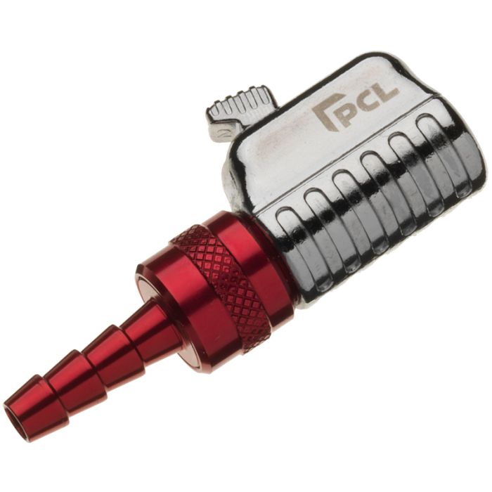 PCL CH5H01 | Tyre Valve Connector, Straight, Swivel, 1/4 i/d Hose Tailpiece, Closed End