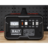 Sealey CHARGE124 │ 12/24V Battery Charger 28A 230V