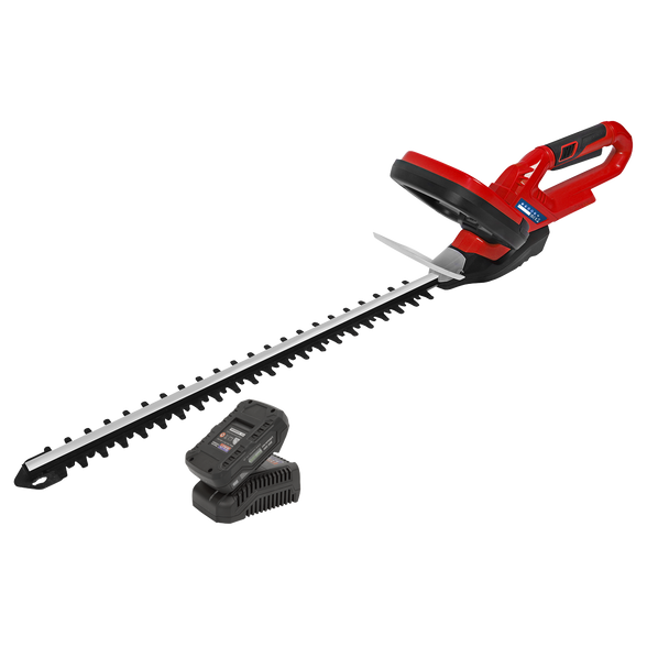 Sealey CHT20VCOMBO2 │ SV20 Series 52cm Cordless Hedge Trimmer 20V 2Ah with Battery & Charger