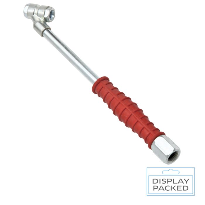 PCL CO1B05 | Twin Hold-On Tyre Valve Connector, Female Thread Rp 1/4, Closed End (Skin Packed)