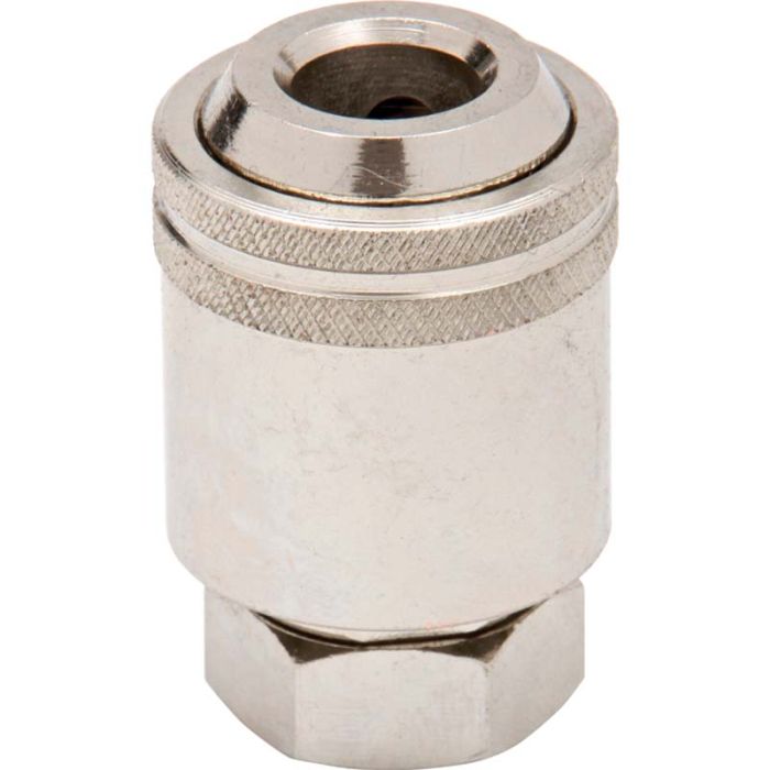 PCL CO7P02 | 12V1 Clip-On Tyre Valve Connector, Female Thread Rc 1/4, Open End