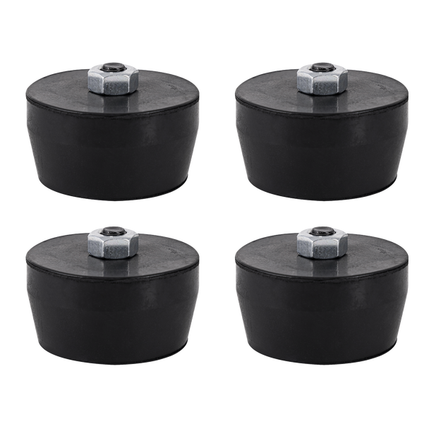 Sealey COMPKIT4 │ Anti-Vibration Foot Kit for Static Compressor 4pc