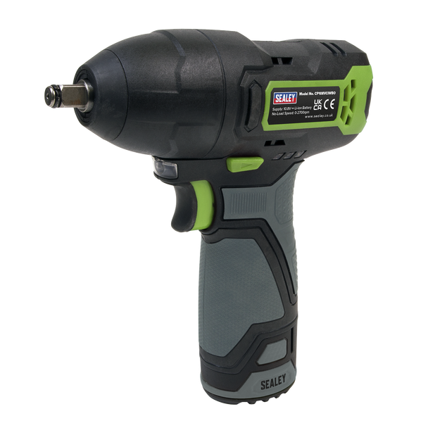 Sealey CP108VCIW │ SV10.8 Series 3/8"Sq Drive Cordless Impact Wrench Kit 10.8V 2Ah