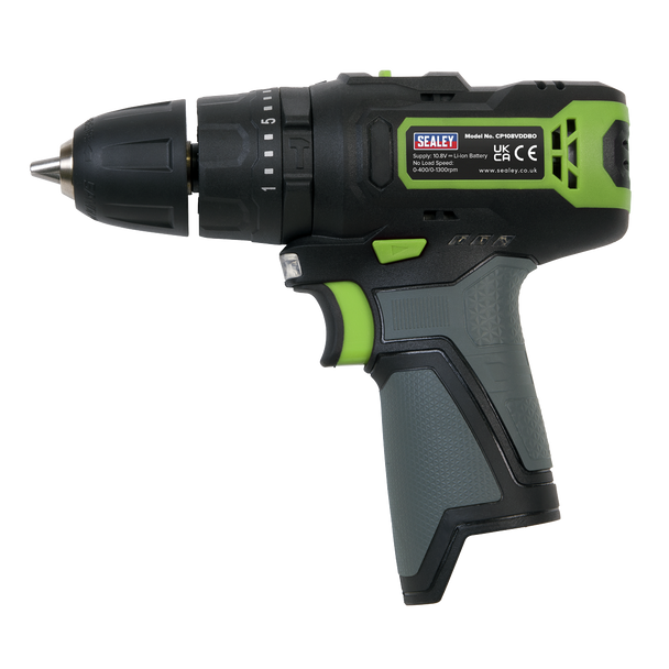 Sealey CP108VDD │ SV10.8 Series 10mm Cordless Combi Drill Kit 10.8V 2Ah