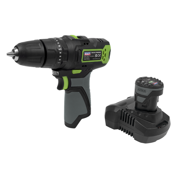Sealey CP108VDD │ SV10.8 Series 10mm Cordless Combi Drill Kit 10.8V 2Ah