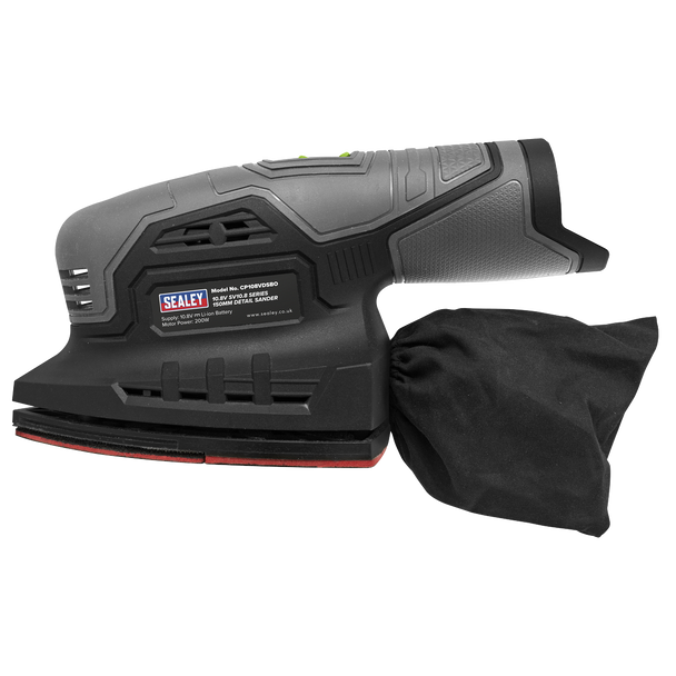 Sealey CP108VDS │ SV10.8 Series 150mm Cordless Detail Sander Kit 10.8V 2Ah