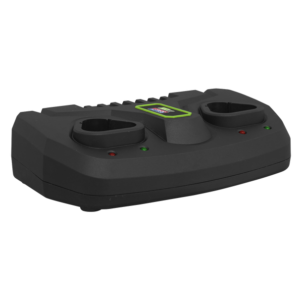 Sealey CP108VMC2 │ Fast Charge Dual Battery Charger for 10.8V SV10.8 Series