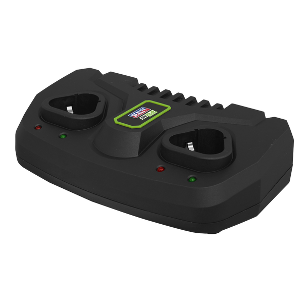 Sealey CP108VMC2 │ Fast Charge Dual Battery Charger for 10.8V SV10.8 Series