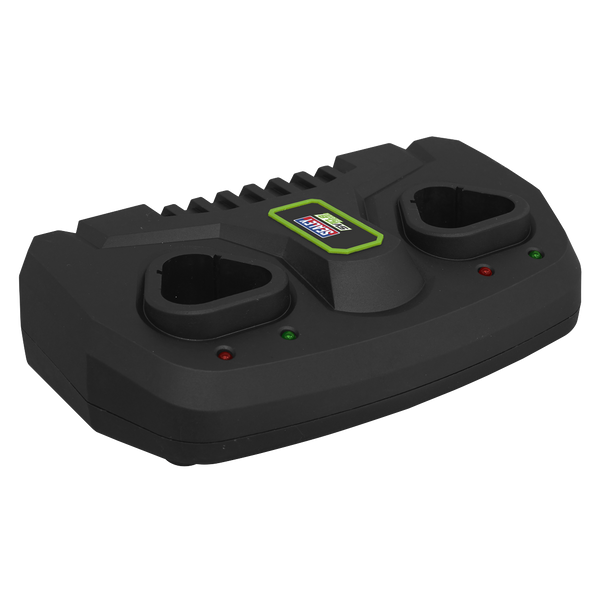 Sealey CP108VMC2 │ Fast Charge Dual Battery Charger for 10.8V SV10.8 Series