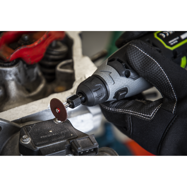 Sealey CP108VMGBO │ SV10.8 Series Cordless Multipurpose Mini Grinder & 50pc Accessory Kit 10.8V - Body Only