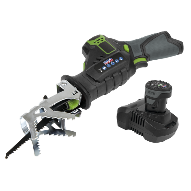 Sealey CP108VRS │ SV10.8 Series Cordless Reciprocating Saw Kit 10.8V 2Ah
