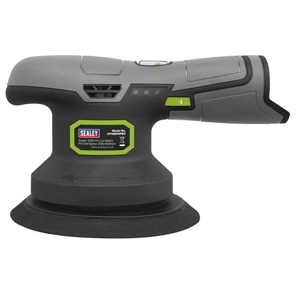 Sealey CP108VSP │	 SV10.8 Series 150mm Cordless Dual Action Sander/Polisher Kit 10.8V 2Ah