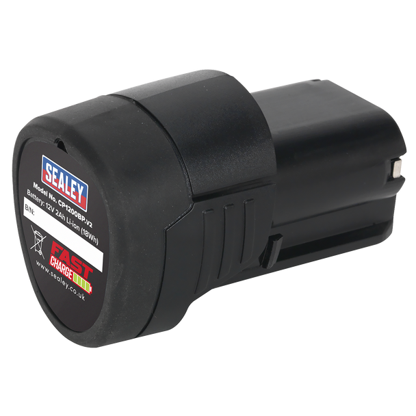Sealey CP1200BP │ SV12 Series Power Tool Battery 12V 2Ah