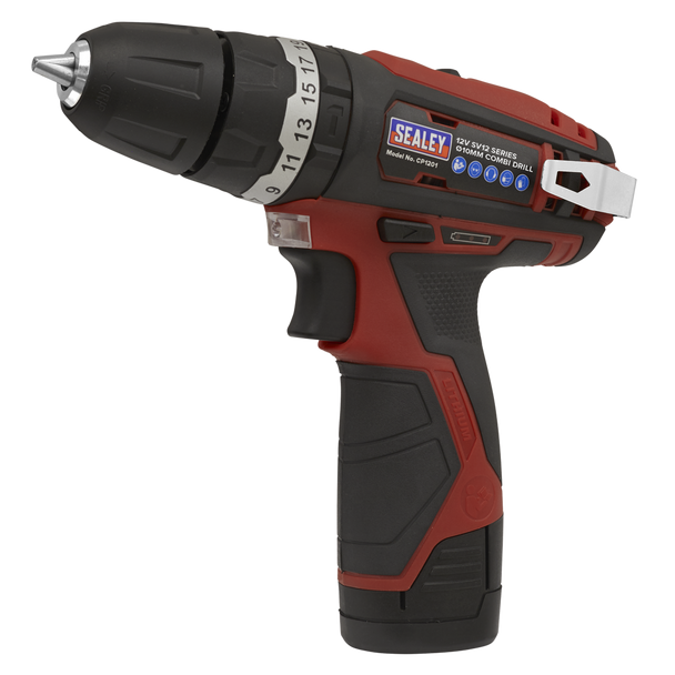 Sealey CP1201 │ SV12 Series 10mm Cordless Combi Drill 12V - Body Only