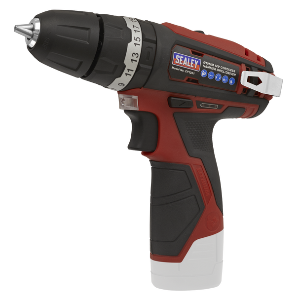 Sealey CP1201 │ SV12 Series 10mm Cordless Combi Drill 12V - Body Only