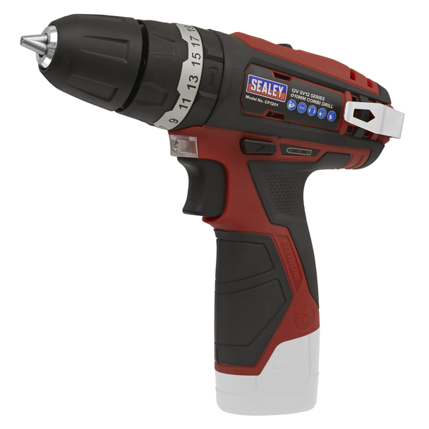 Sealey CP1200COMBO6 │ 2 x SV12 Series Cordless Power Tool Kit 12V - 2 Batteries