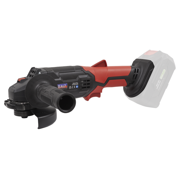 Sealey CP20VAGBKIT │ SV20 Series 115mm Cordless Angle Grinder Kit 20V 4Ah - 2 Batteries