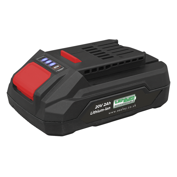 Sealey CS20VCOMBO2 │ SV20 Series Cordless Grass Trimmer 20V with 2Ah Battery & Charger