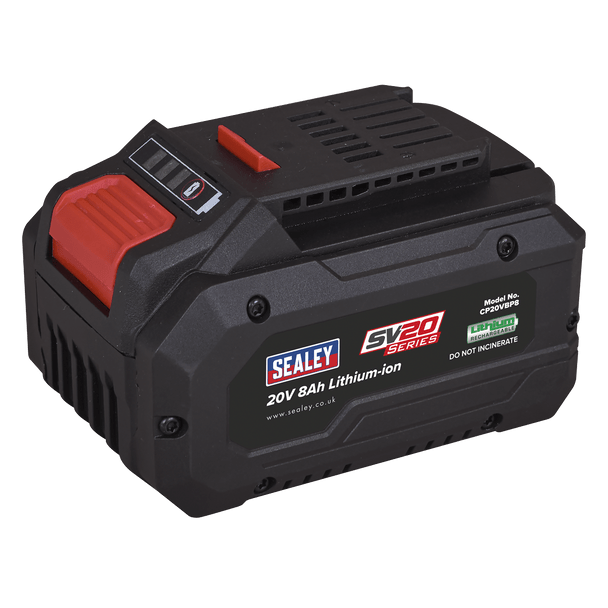 Sealey CP20VBP8│ SV20 Series Power Tool Battery 20V 8Ah