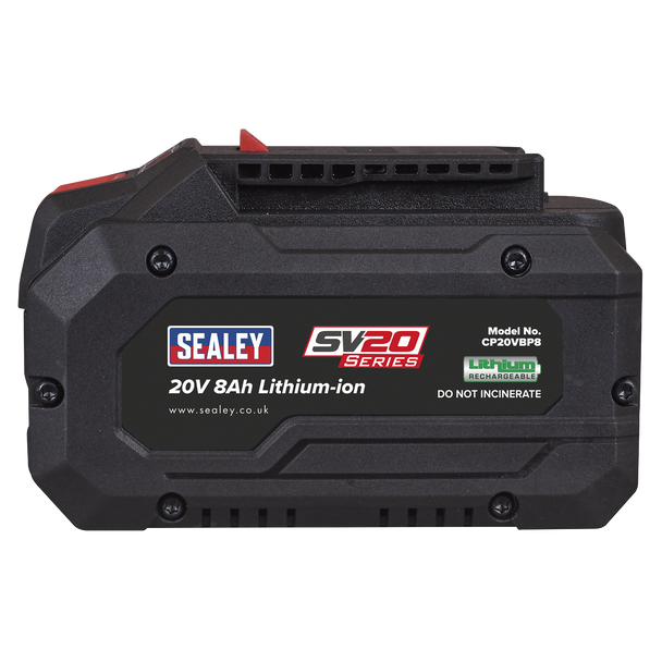 Sealey CP20VBP8│ SV20 Series Power Tool Battery 20V 8Ah