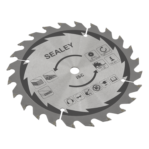 Sealey CP20VCS │ 150mm Cut-Off Saw Blade 1.6mm/10mm 24tpu