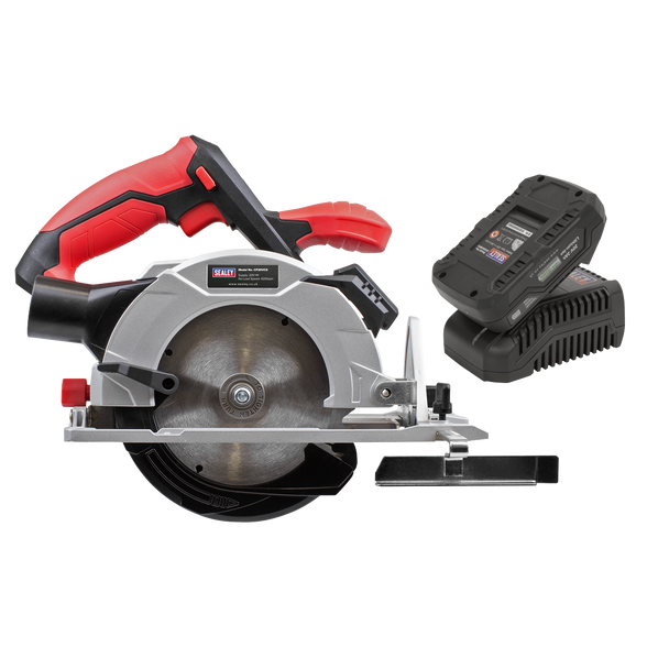 Sealey CP20VCSKIT1 │ SV20 Series 150mm Cordless Circular Saw Kit 20V 2Ah