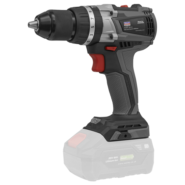 Sealey CP20VDDX │ Premier SV20 Series 13mm Brushless Cordless Combi Drill 20V - Body Only