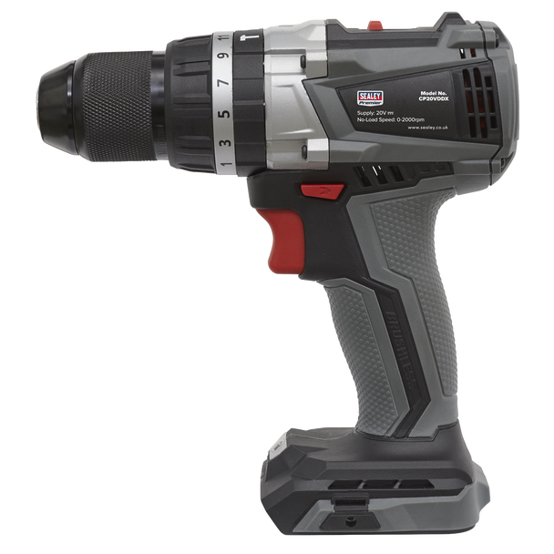 Sealey CP20VDDX │ Premier SV20 Series 13mm Brushless Cordless Combi Drill 20V - Body Only