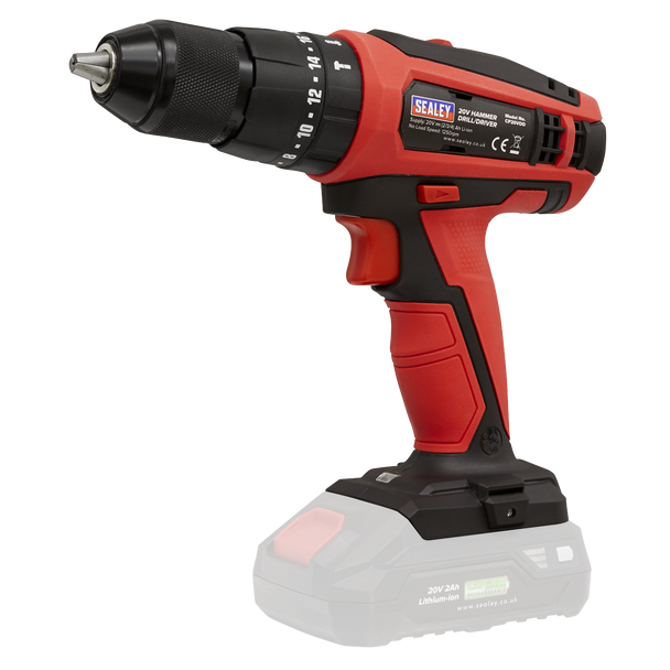 Sealey CP20VCOMBO13 │ 5 x SV20 Series Cordless Power Tool Kit 20V - 2 Batteries