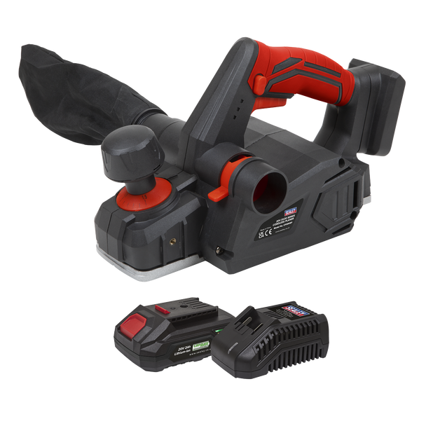 Sealey CP20VEPKIT1 │ SV20 Series Cordless Planer Kit 20V 2Ah