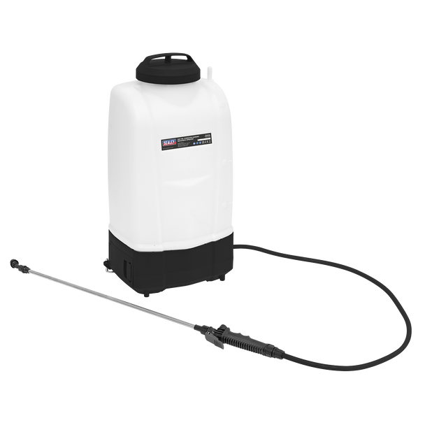 Sealey CP20VGBS │ SV20 Series 15L Cordless Garden Backpack Sprayer 20V - Body Only