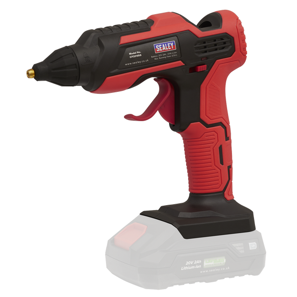 Sealey CP20VGGKIT │ SV20 Series Cordless Glue Gun Kit 20V 2Ah - 2 Batteries