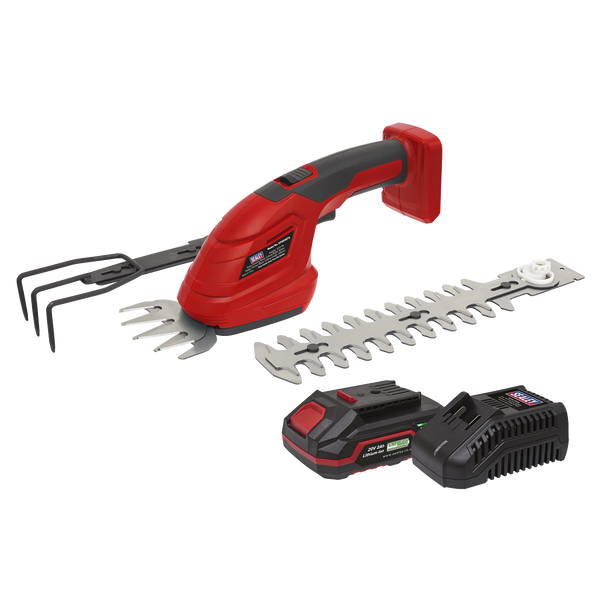 Sealey CP20VGT3KIT1 │	SV20 Series 3-in-1 Cordless Garden Tool Kit 20V 2Ah