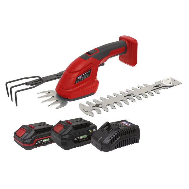 Sealey CP20VGT3KIT │ SV20 Series 3-in-1 Cordless Garden Tool 20V - 2 Batteries