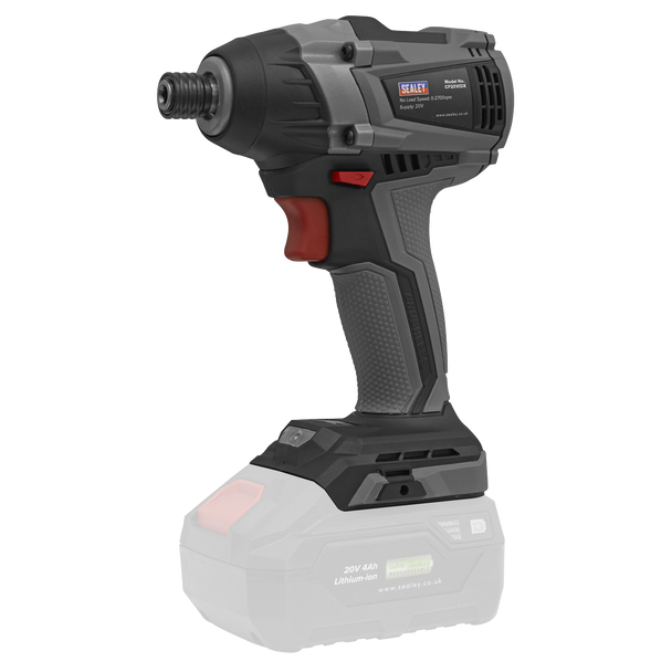 Sealey CP20VIDX │ Premier SV20 Series 1/4"Hex Brushless Cordless Impact Driver 20V - Body Only