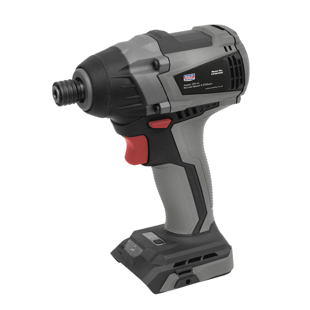 Sealey CP20VIDX │ Premier SV20 Series 1/4"Hex Brushless Cordless Impact Driver 20V - Body Only