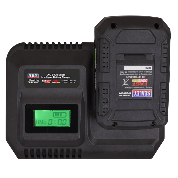 Sealey CP20VIMC │ Intelligent Battery Charger 20V SV20 Series Lithium-ion