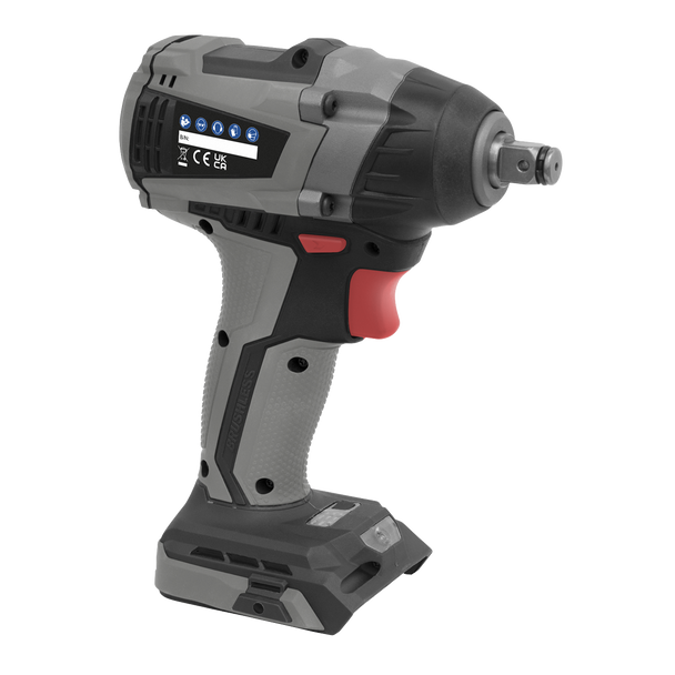 Sealey CP20VIWX │ Premier SV20 Series 1/2"Sq Drive Brushless Cordless Impact Wrench 20V - Body Only