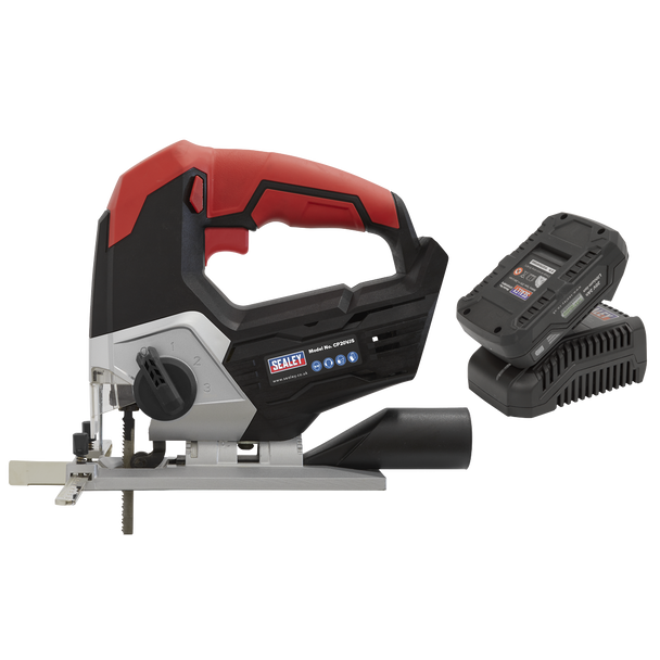 Sealey CP20VJSKIT1 │ SV20 Series Cordless Jigsaw Kit 20V 2Ah