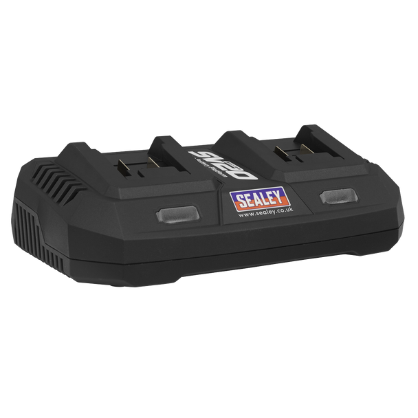 Sealey CP20VMC2 │ SV20 Series Fast Charge Dual Battery Charger 20V